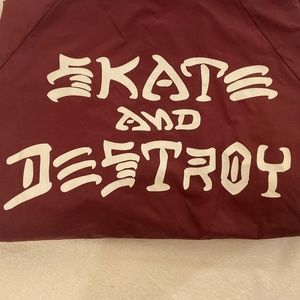 Thrasher Skate and Destroy Windbreaker